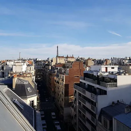 Apartment Magnifique Studio Vue Sur Tour Eiffel 16 Porte Dauphine